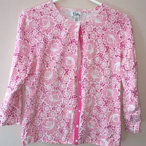 Pink Lilly Pulitzer sweater size M